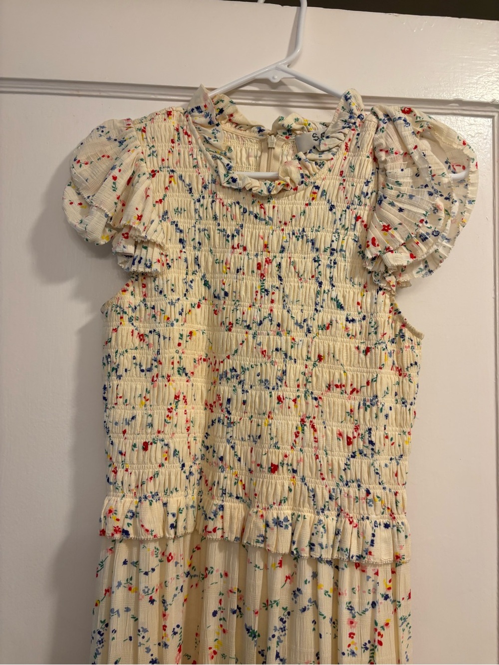 Sea New York Cream Floral Maxi Dress - Picture 2 of 6